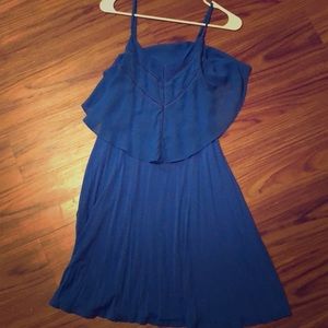 Royal blue dress